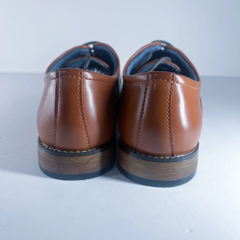Classic Brown Leather‎ Men's Shoes